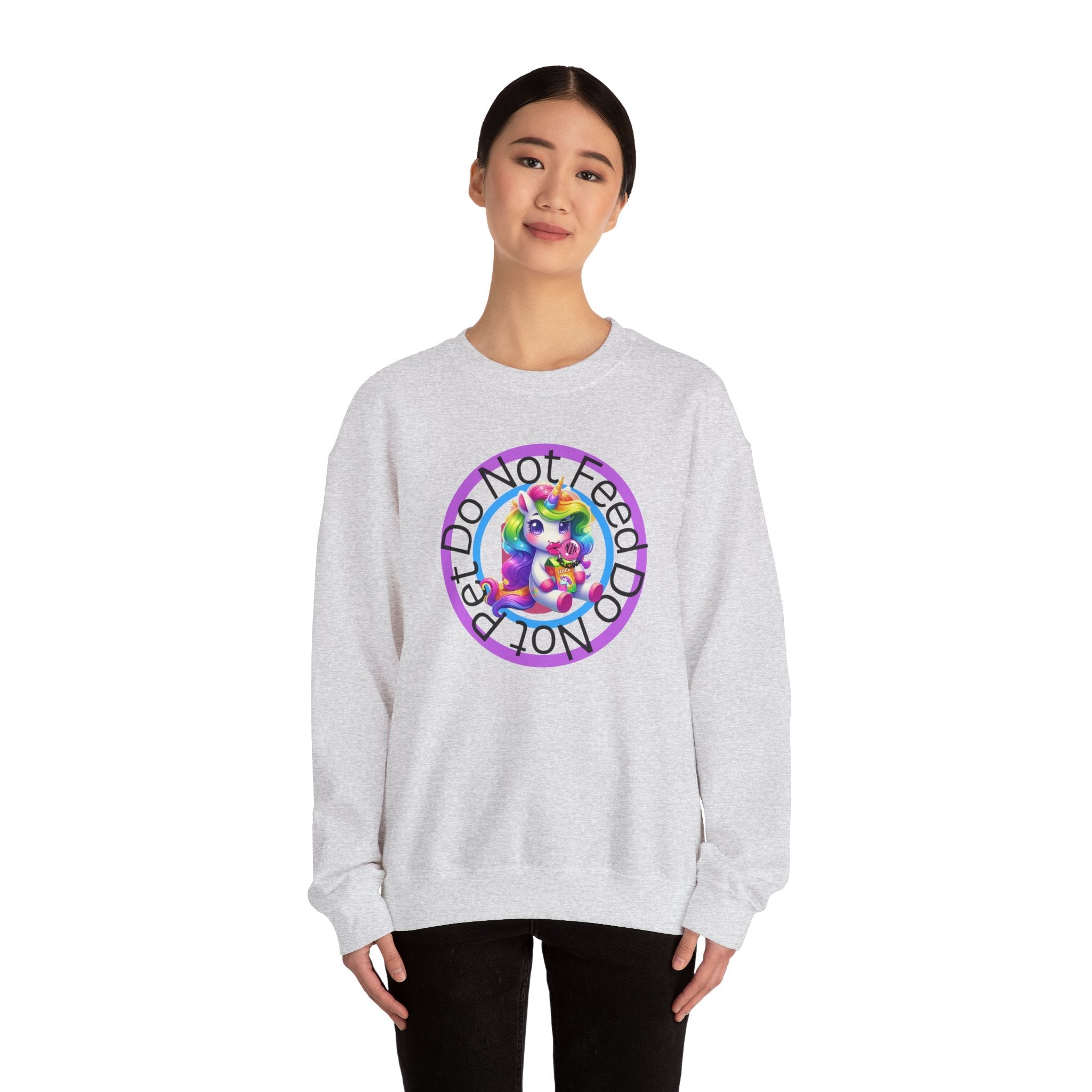 Pet Unicorn Sweatshirt Unisex Heavy Blend™ Crewneck Sweatshirt